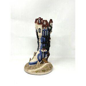 The Shoemaker's Dream Castle Boot Figure by Jon Herbert 1990